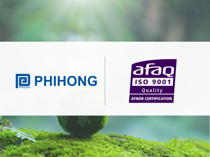 Phihong passes ISO 9001 certification, pledging to achieve net-zero goals and committing to sustainability and quality management.